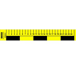 obrázek Měřítko magnetické, žluté, cca 25 cm